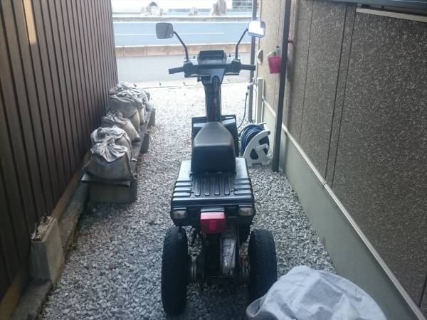 TD01 ジャイロX 中期型 30590km 実働 レストアベース 山口県