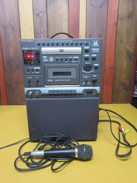 カラオケ コロンビア CDV-550 DVD カセットプレーヤー Amazon.co.jp