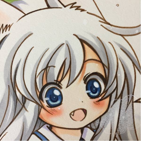 手描きオリジナルイラスト サイズ 白キツネさん 手描きイラスト 売買されたオークション情報 Yahooの商品情報をアーカイブ公開 オークファン Aucfan Com