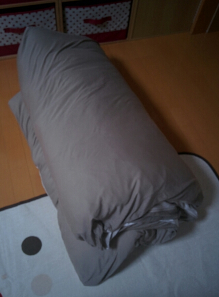 ニトリ　NITORI 温度調整　掛け布団　スマートフセル3 ダブル 190cm ×210cm カバー着き_1