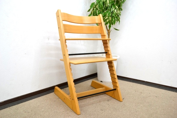 ◎美品 STOKKE/ストッケ トリップトラップ ハイチェア ナチュラル ②