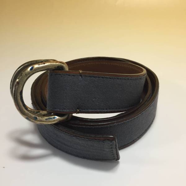 BRUNELLOCUCINELLI◆ブルネロ クチネリ メンズ ベルト M◆グレー