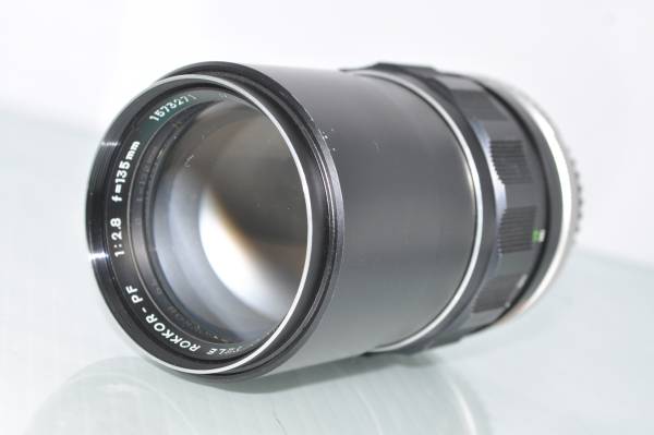Minolta 135mm f2.8 Tele Rokkor-PF MC Lens | Blue Moon Camera 極上
