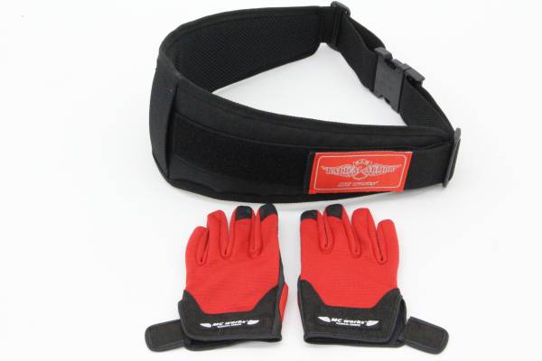 ＭＣワークス　サポートパッド、ライトグローブ　Mサイズ　【美品・難あり】