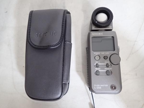 セコニック 露出計 SEKONIC L-358 フラッシュマスター FLASH MASTER