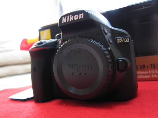 ★新品 保証あり★ Nikon D3400 ボディ ブラック 5/21購入_1