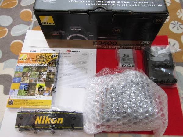★新品 保証あり★ Nikon D3400 ボディ ブラック 5/21購入_3