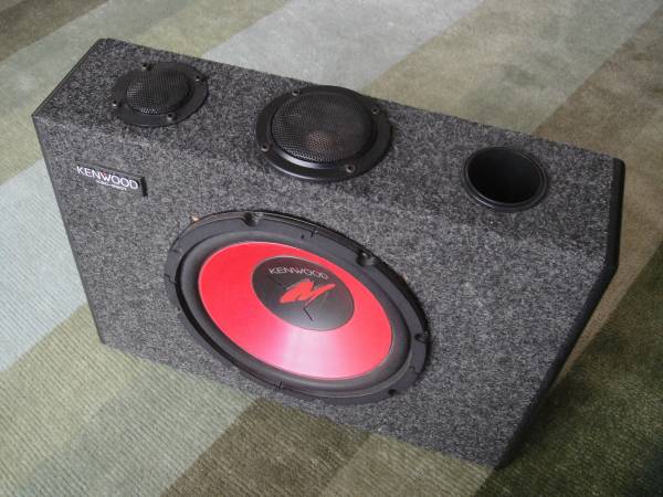 KENWOOD　ＫＳＣ９９０１改KFC-ＰW250装着　ケンウッド　サブウーハーB０Ｘ