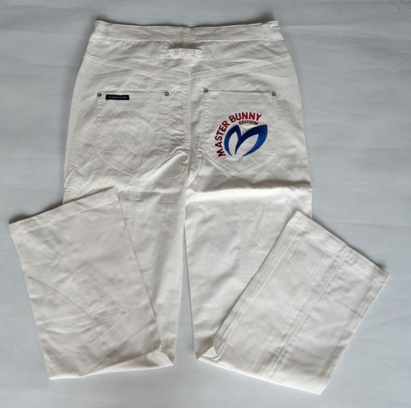高品質！ゴルフ パンツ スラックス男性用春夏 白6_1
