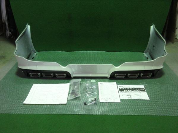 新車外し★ヴェルファイア X/G アルファード X/V 30系 TRD リアバンパースポイラー/スカート 070 MS313-58007-A0