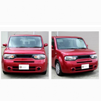 キューブ キューブ エアロ カスタムパーツのtoptuner 通販 Paypayモール Z12 スポーツグリル ガンメタ塗装済 取付込 モデルス