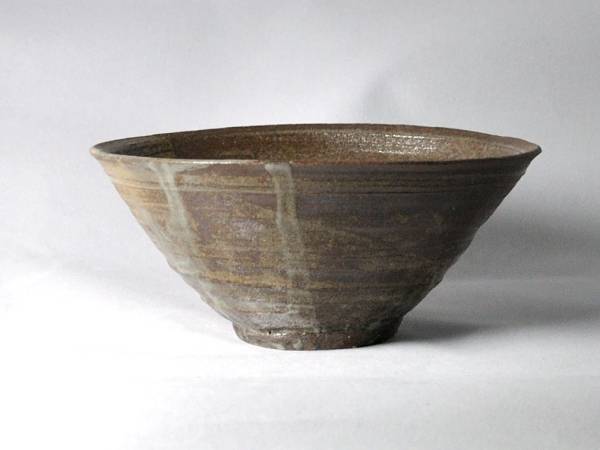 斗々屋茶碗　（検索：魚屋　御本　李朝　茶道具　高麗茶碗　枇杷色）