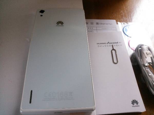 HUAWEI Ascend P7 simフリー　美品_2