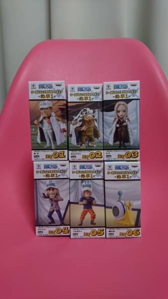 ワンピース コレクタブル フィギュア 海軍１ 全６種セット ダルメシアン_1