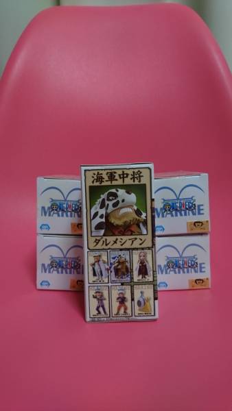 ワンピース コレクタブル フィギュア 海軍１ 全６種セット ダルメシアン_2