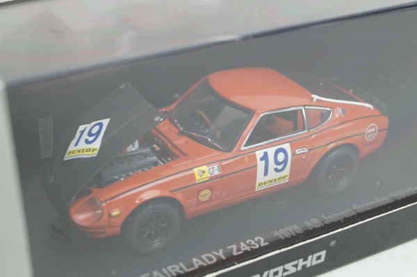 京商 1/43 日産 フェアレディ Z432 レーシング All Japan Suzuka 1970