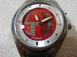BIG TIC JR-8154クォーツ腕時計 激レア】FOSSIL フォッシル JR-8154