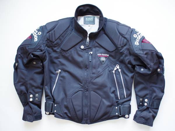 KISS　RACING　TEAM　キス　夏用フルプロテクション　メッシュジャケット　絶版品_1