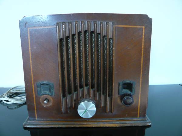 ナショナル国民受信機三号　真空管ラジオ