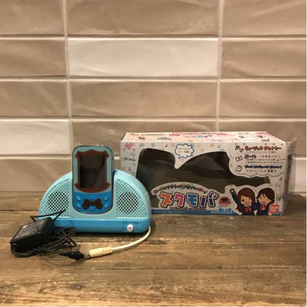 △同梱不可△g5571中古 バンダイ スクモバ ピンク(子供用ウォークマン