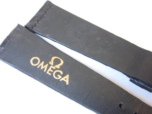 ☆古いOMEGA/オメガ 純正ベルトと尾錠 未使用☆（オ オメガ ベルト