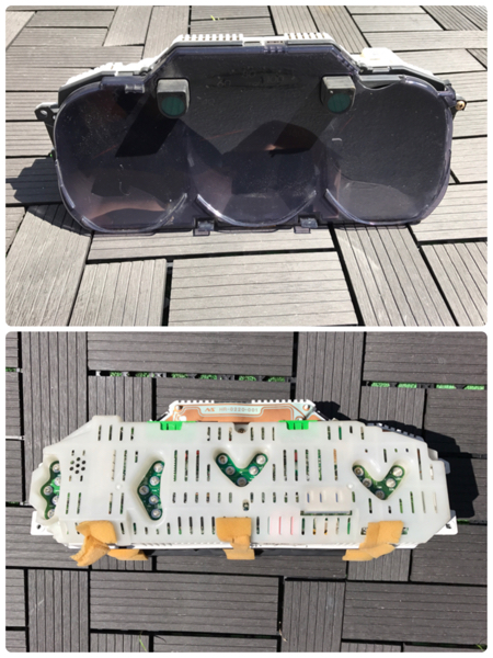 Ka9 アキュラ Acura 35rl Usメーター Assy 走行距離不明 取り外し前計器、追加メーター本体｜売買されたオークション 