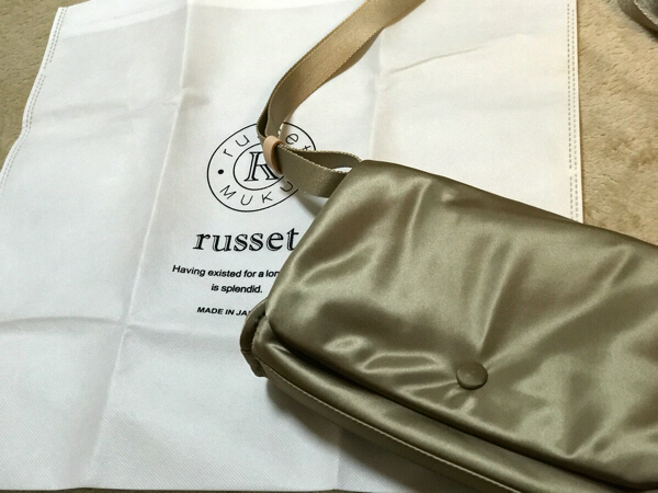 ☆新品☆ 希少 ラシットrusset ミニショルダーバック