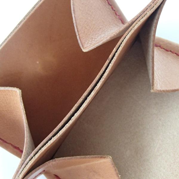美品□HENRY CUIRアンリークイール EUROMANTIQUE ブラウン レザー