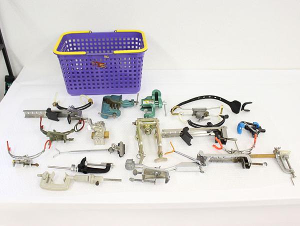 カープ ロッドパートナー 3 等 竿受け・万力 19点セット