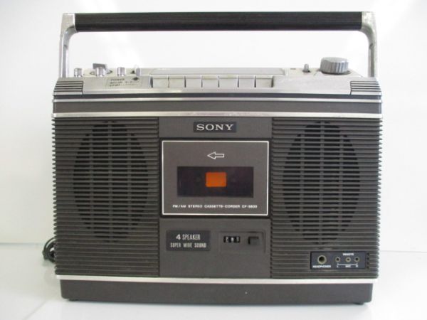 ○ ジャンク品 SONY ソニー CF-3800 ステレオ ラジカセ ○ 【公式通販】