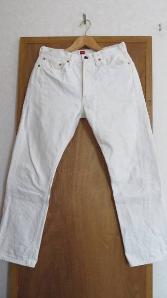 即決 5周年記念 resolute デニム a710 W32L30 リーバイス 66 710 白 ホワイト