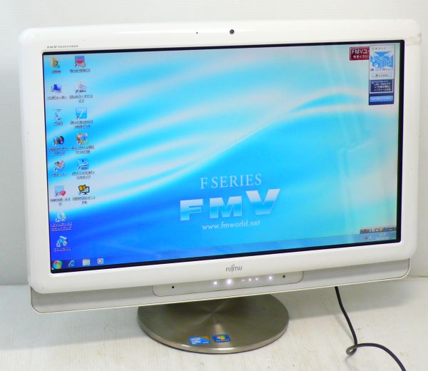 FUJITSU 富士通 一体型PC FMVFE70TW DESKPOWER F/E70T win7/C2D P8700