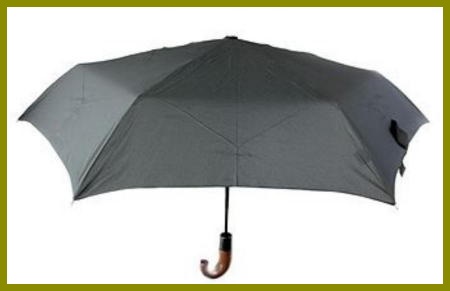 【BARNEYS NEWYORK バーニーズニューヨーク】頑丈なのに驚くほど軽量!ウッド ハンドル プッシュ式開閉 折りたたみ傘