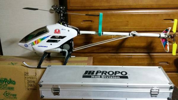 エンジン式ラジコンヘリコプター。ヒロボーGPH346(OS.MAX.FX46エンジン)