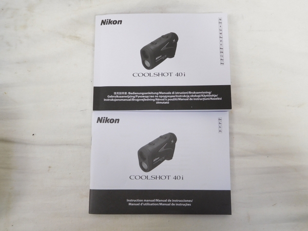 40i COOLSHOT Nikon ニコン GII ゴルフ用レーザー距離計 中古COOLSHOT