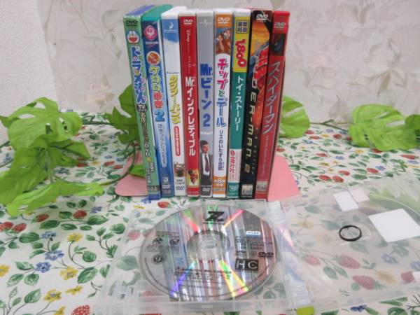 USED【モ199・8】 大量!! DVD10本まとめてセット ドラえもん・ケロロ 