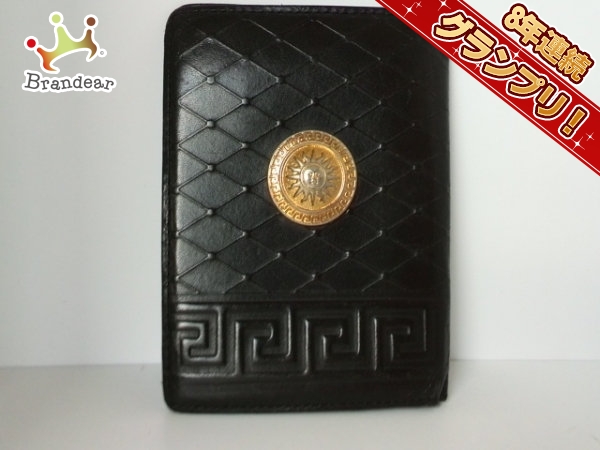 ジャンニヴェルサーチ　パスケース　カードケース　名刺入れ　ヘビ革 VERSACE ヴェルサーチ カードケース パスケース 名刺入れ - ヘビ革