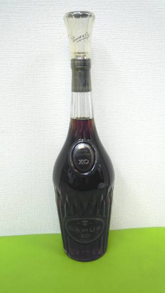 17636 未開栓 古酒 CAMUS COGNAC XO カミュ コニャック ロングネック