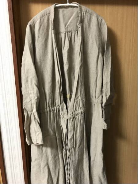 ネストローブ カシュクールワンピース ベージュ