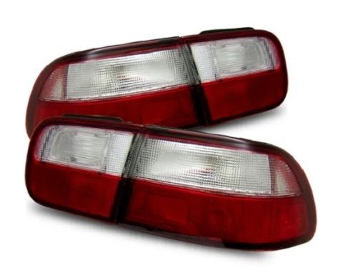 人気セール，得価 シビック EG EJ1 US純正タイプ テールランプ クーペ セダン ４点セット(テールライト)｜売買されたオークション情報、yahooの商品情報をアーカイブ公開 - オークファン ホンダ用