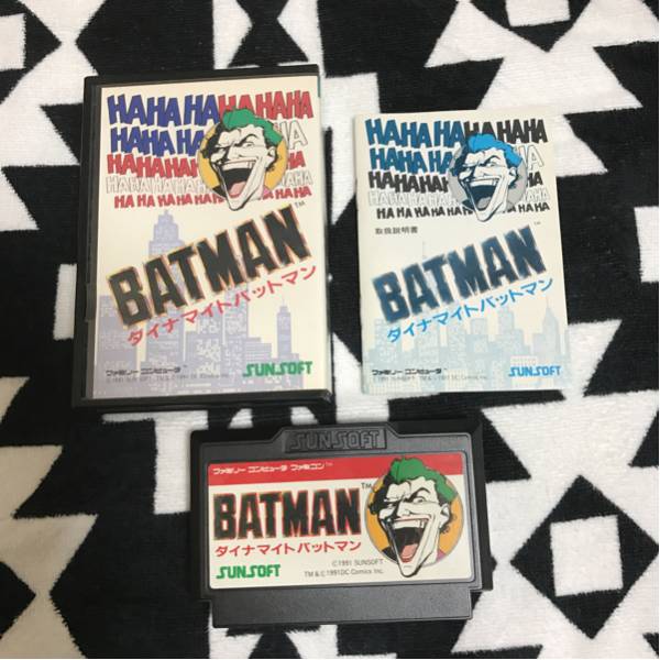 1円スタート】 FC ファミコン / ダイナマイトバットマン 中古 超美品