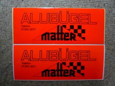 ■MATTER マター ロールケージ ステッカー ポルシェ911 930 964 993