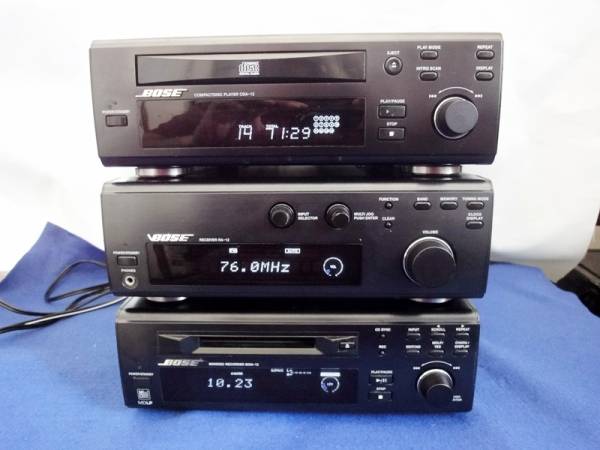 BOSE CDA-12 MDA-12 RA-12　レシーバーセット　【ピックアップ、ベルト交換済み】 [216]