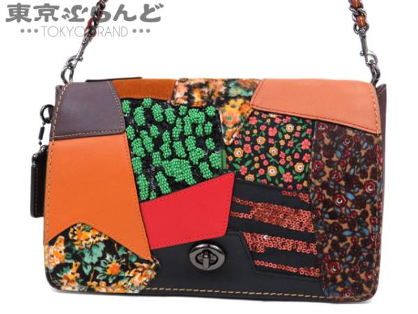 新作入荷，2025 101239785 1円 コーチ COACH ディンキー クロスボディー 24 エンベリッシュド パッチワーク ショルダーバッグ レザー38498(その他)｜売買されたオークション情報、yahooの商品情報をアーカイブ公開 かばん、バッグ
