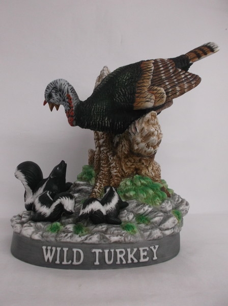 送料込み⭐︎Wild Turkey【陶器ボトル 空ボトル】 即決 送料無料 空き