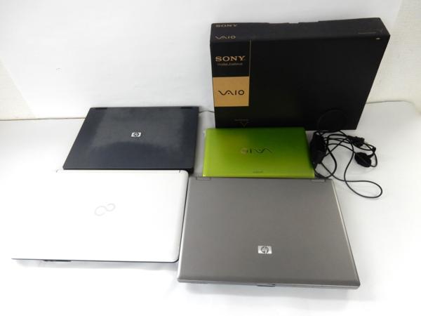 ノートパソコン 4台セット SONY VAIO PCG-31311N / hp 6730b / hp 