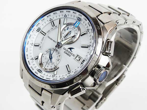 ♭ カシオ CASIO オシアナス 電波ソーラー メンズ OCW-T1000-7AJF チタン