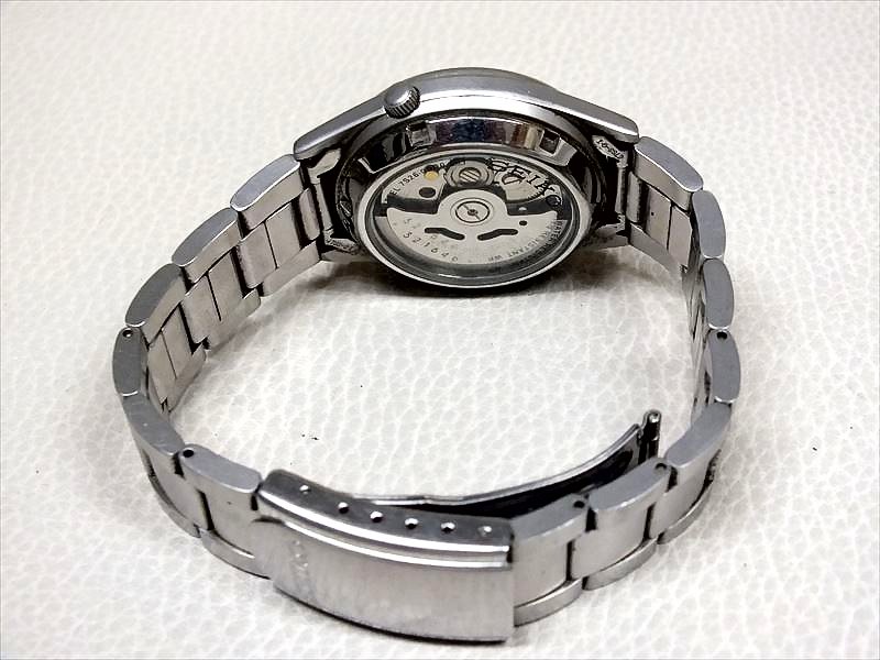 稀少セイコーミリタリー自動巻メンズ　7S26-00D0裏スケ　美品　12