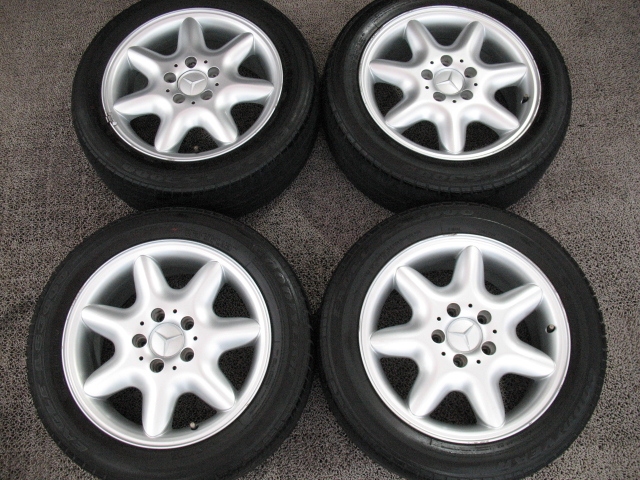 ☆ベンツ純正☆5穴7Jx16，ET37☆205/55R16☆岐阜☆ アクセス