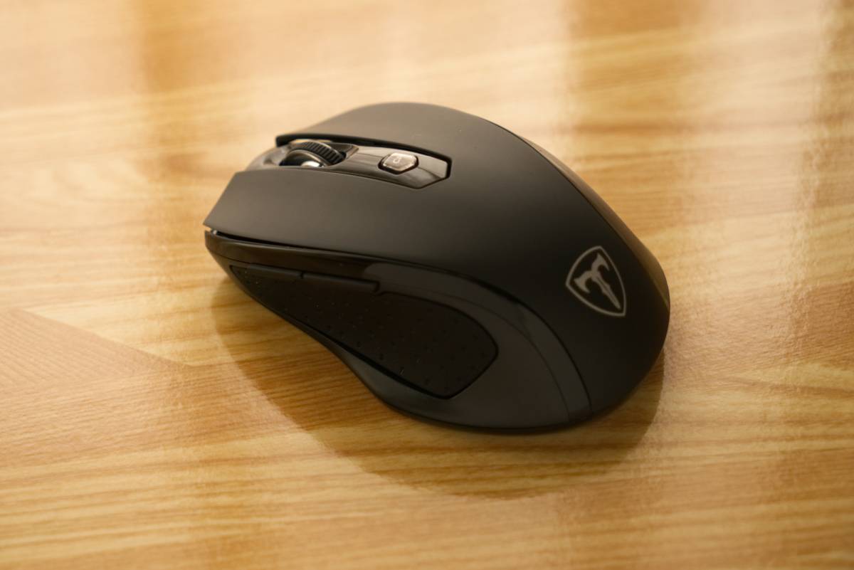 【新品】2.4Gワイヤレスマウス　高精度 省エネルギーコンパクト 持ち運び便利 ブラック_2